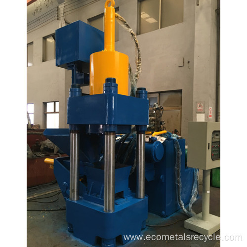 Automatic Metal Scrap Swarf Chips Briquette Hydraulic Press